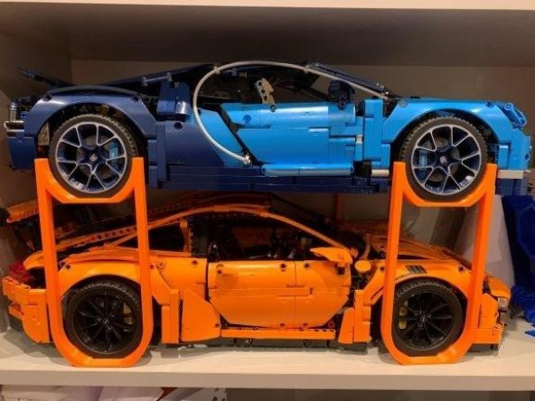 Lego Araba Standı Plastik Aparat - 6