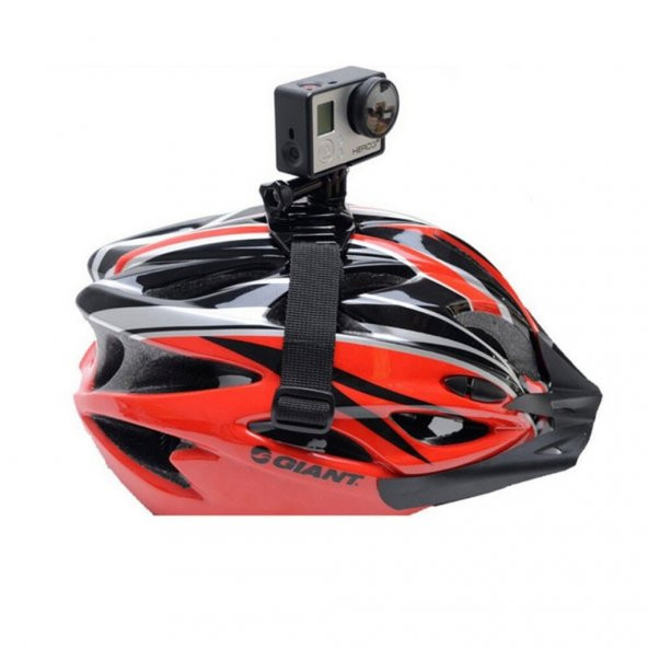 GoPro Hava Delikli Kask Aparatı Kamera Kafa Baş Head Go Pro