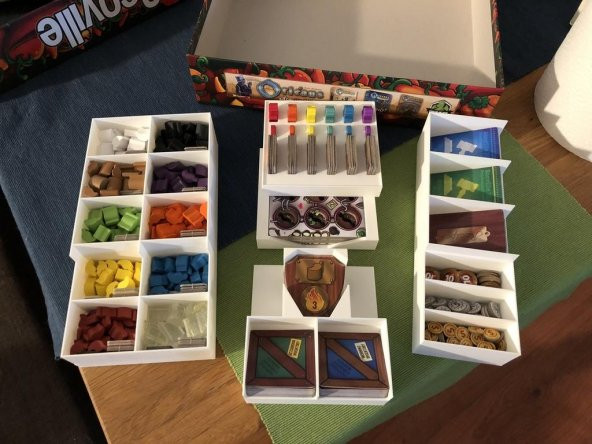 Scoville Tahtası Oyunu Özel Ekler Plastik Aparat