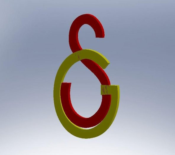 Galatasaray Logosu Plastik Aparat