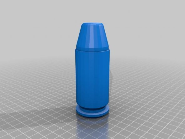 9Mm Mermi Canlı Ammo Plastik Aparat - 1