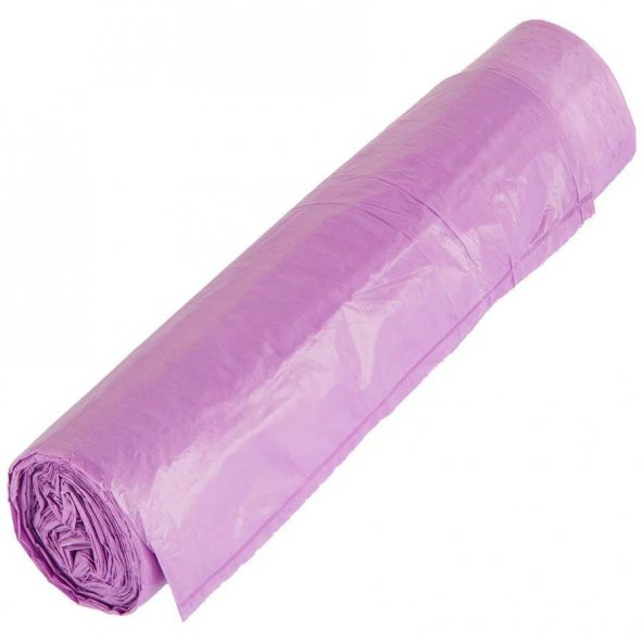 Florex 40 Litre Büzgülü Lavanta Kokulu Çöp Torbası Poşeti / 55 x 60 Cm. - 10 Adetlik 10 Rulo - 4