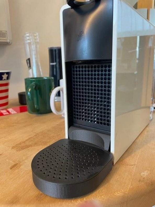Nespresso Essenza Mini İçin Bardak Tutucu Plastik Aparat - 1