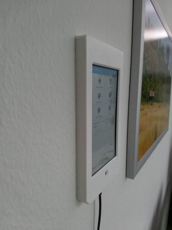 Tablet Duvar Montajı (Medion Lifetab P7332) Plastik Aparat - 4