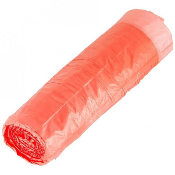 Florex 40 Litre Büzgülü Çilek Kokulu Çöp Torbası Poşeti / 55 x 60 Cm. - 10 Adetlik 10 Rulo - 4