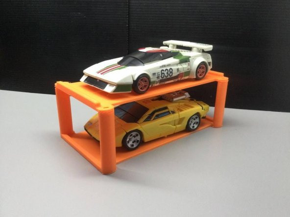 Transformers İstiflenebilir Araba Rafı Plastik Aparat - 3