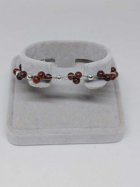 Kan Taşı Bileklik 4mm ürün görseli