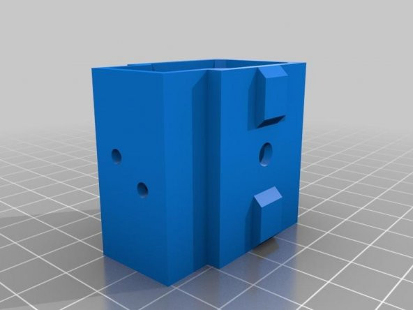 Hypercube Evolution İçin 3030 Ekstrüzyon Ekleme Kablo Zinciri Plastik Aparat - 5