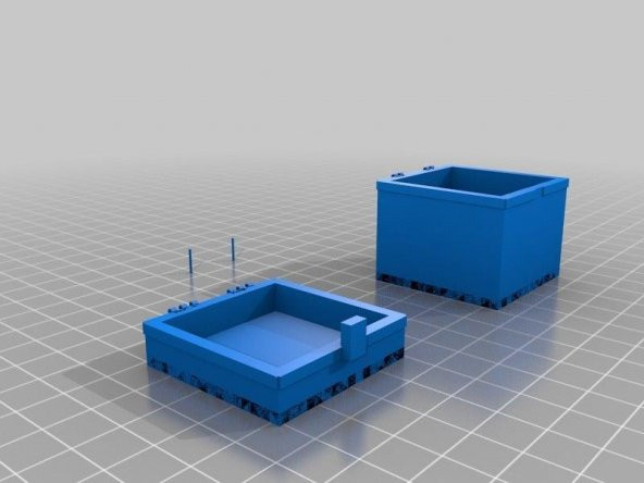 Minecraft Sandığı Biblo Dekoratif Hediyelik Süs Eşyası Maket - 4