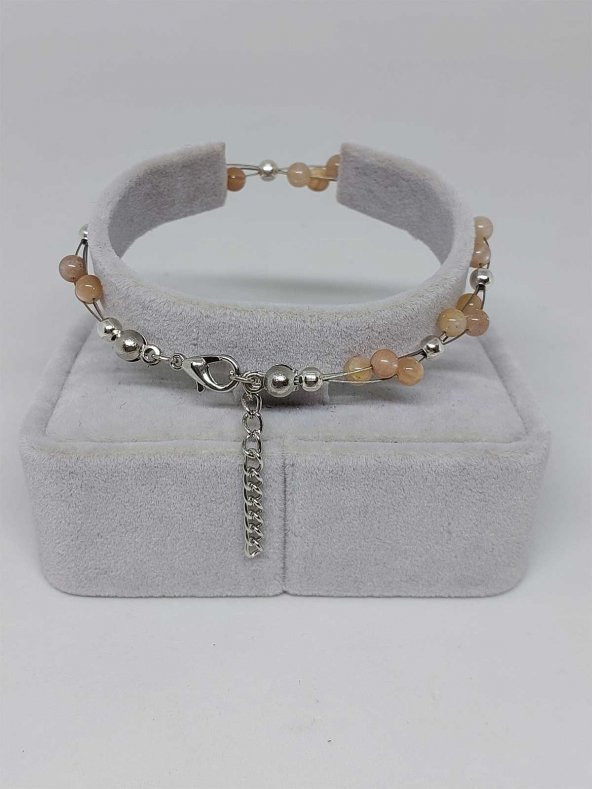 Güneş Taşı Bileklik 4mm - Resim 3