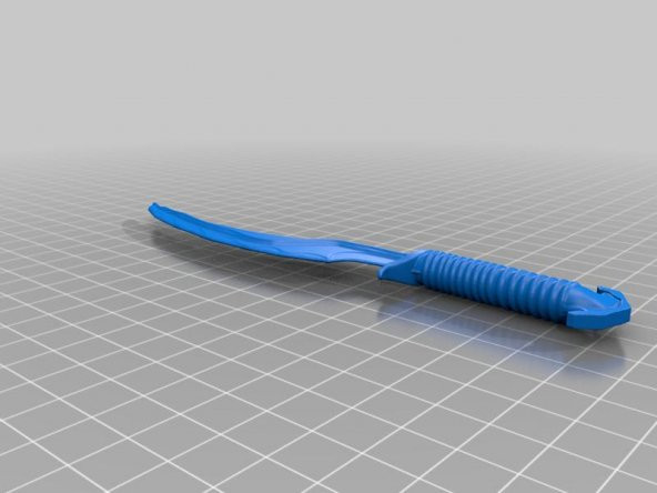 Skyrim Dragon Priest Dagger Plastik Aparat - Resim 2