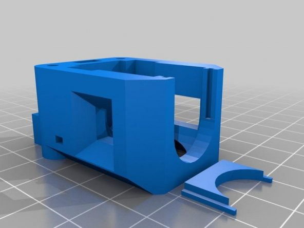 Prusa İ3 Doğrudan Sürücü Bowden Extruder Plastik Aparat - 5