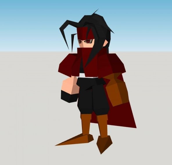 Vincent Valentine - Final Fantasy Vii Plastik Aparat