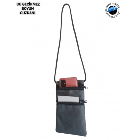 SEVBAGS SU GEÇİRMEZ BOYUN CÜZDANI - 5