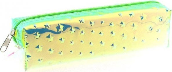 Bear & Deer KC0050 Kabartmalı Kalem Çantası Yıldız Yeşil ürün görseli 1