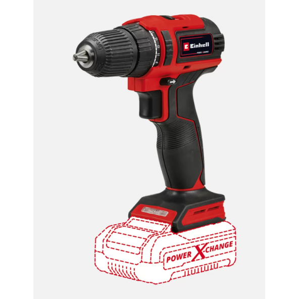 Einhell TE-CD 18/40 Li- BL Kömürsüz Akülü Vidalama Aküsüz 4513997
