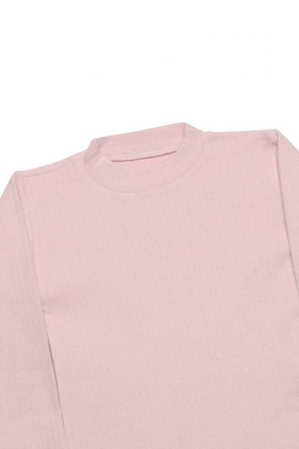 Fitilli Kız Çocuk Body 0746 | Pembe - 1