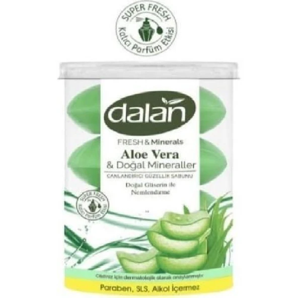 Dalan Fresh & Minerals Klasik Aloe Vera 110x4=440 Gr