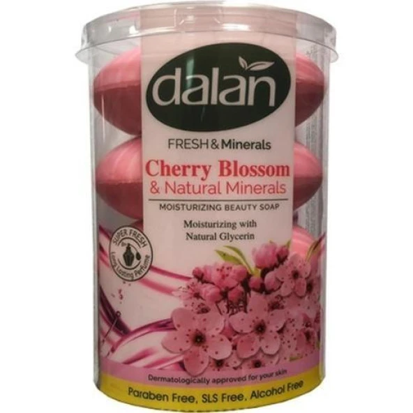 Dalan Fresh & Minerals Klasik Kiraz Çiçeği 110x4=440 Gr