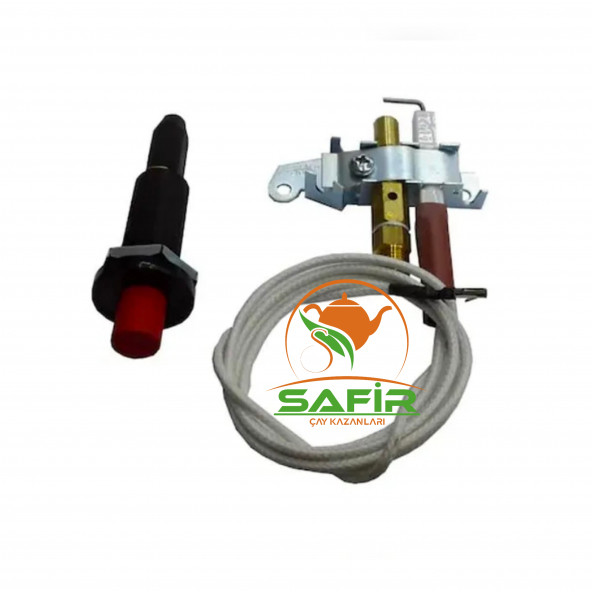 Çay Kazanı İçin Çakmak Takımı Çay ocağı çakmak seti A++ SAFİR ÇAKMAK SETİ