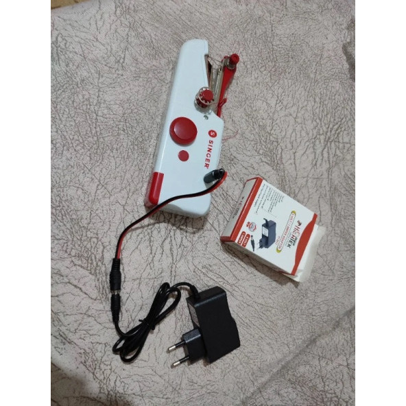 Mini El Dikiş Makinesi Adaptörü 6 Volt Adaptör - El Dikiş Makinesi Adaptörü 6V - 6Volt Adaptör - 6