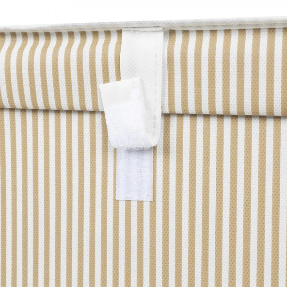 5 Adet Çok Amaçlı Düzenleyici Kutu Mini Boy Kahverengi - Resim 5