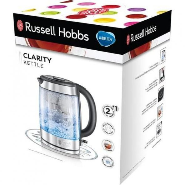 Russell Hobbs 20760-57 Clarity Brita Cam Su Isıtıcı - 2