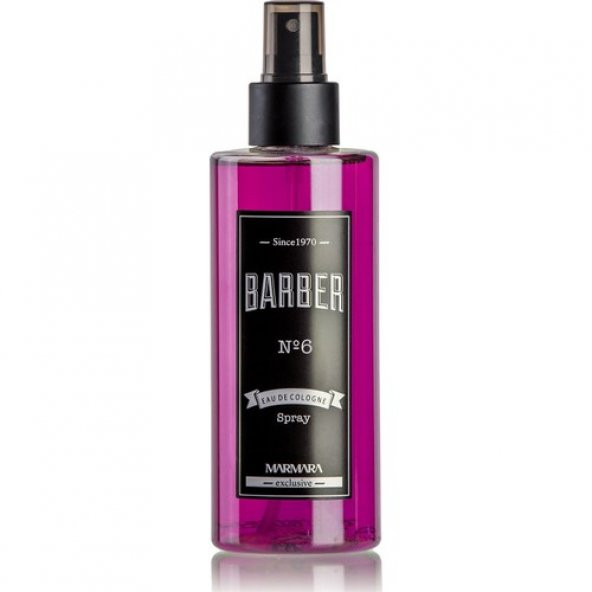 Barber Marmara No.6 Kolonya 250 Ml Sprey