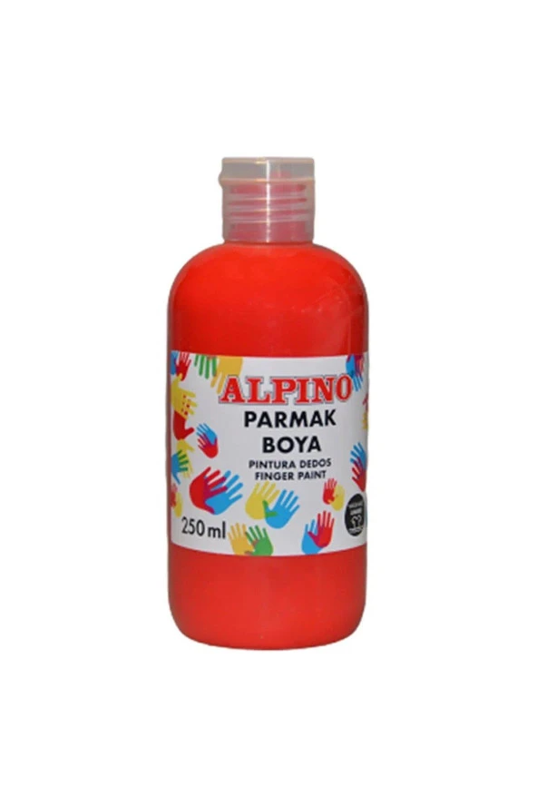 Alpino Parmak Boyası 250 ML Kırmızı Parmak Boyası