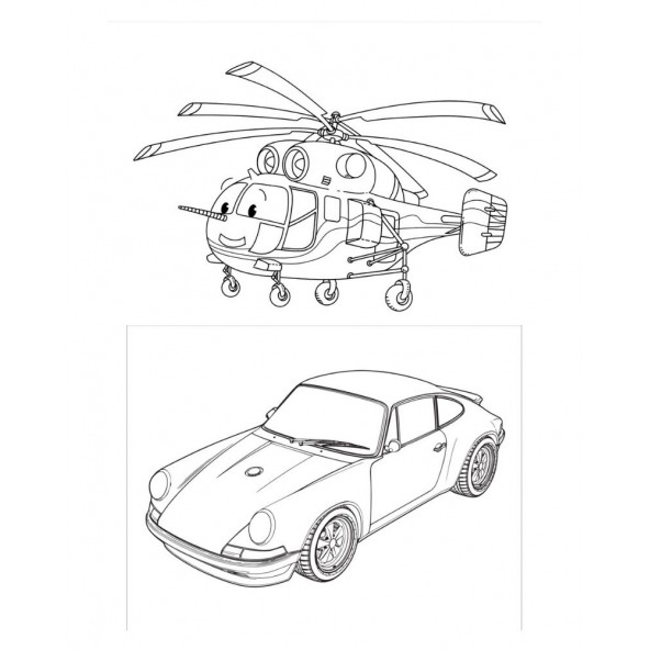 Çocuklar İçin Poster Boyama Kitabı - Resim 3