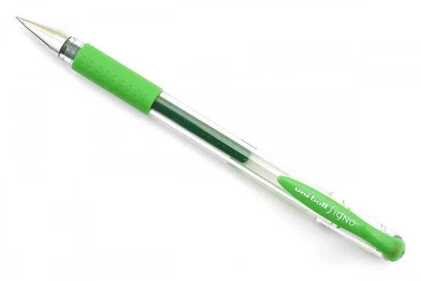 Uniball Signo NEEDLE 0.38mm İğne Uçlu Jel Kalem - LİME GREEN