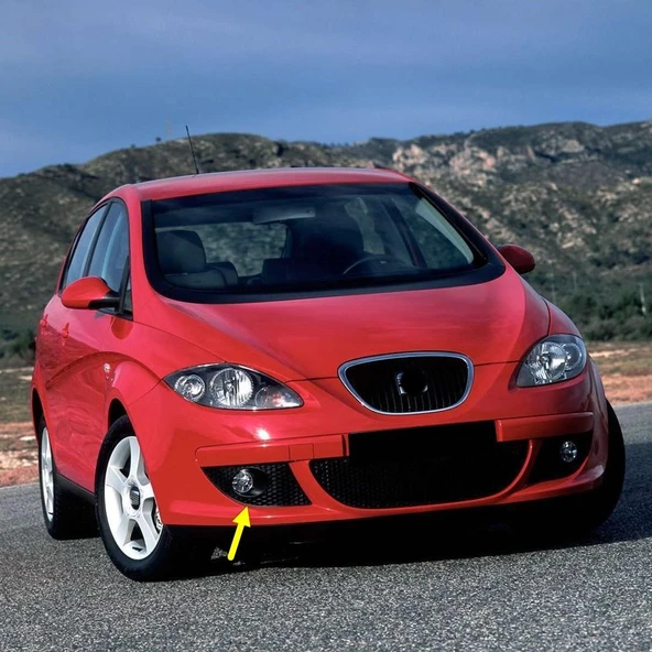 Seat Altea 2004-2009 Ön Tampon Sağ Sis Farı Çerçevesi 5P0853666C