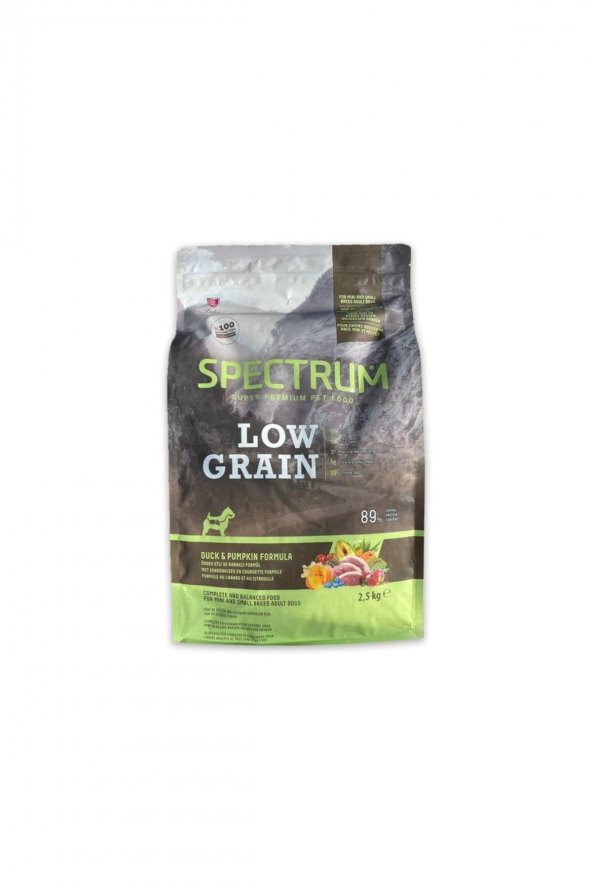Low Grain Ms Breed Ördeki&balkabaklı Küçük Irk Yetişkin Köpek Maması 2,5 Kg