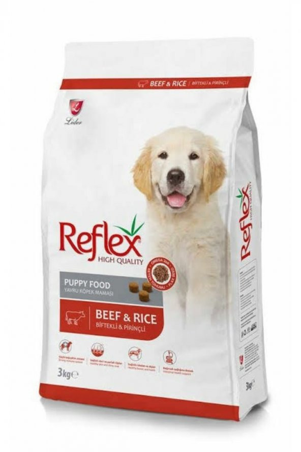 Reflex Biftekli Yavru Köpek Maması 3 kg