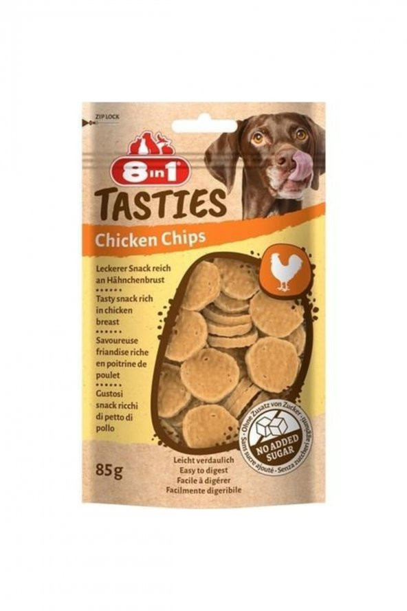 Tasties Chicken Chips Tavuk Cipsi Köpek Ödülü 85 Gr