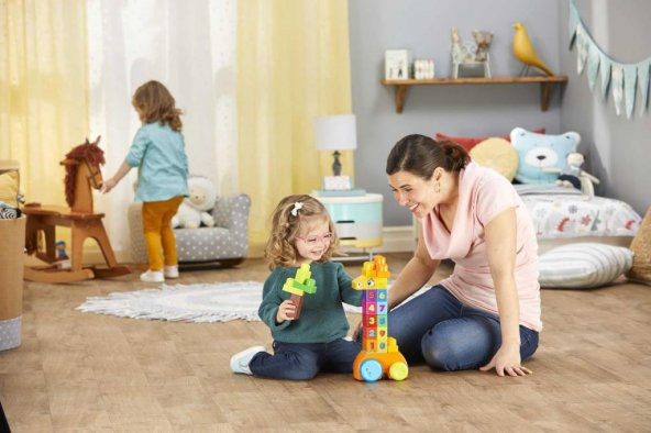 Fisher Price Mega Bloks Matematik Arkadaşı Zürafa , 30 Parçalı GFG19 - 4