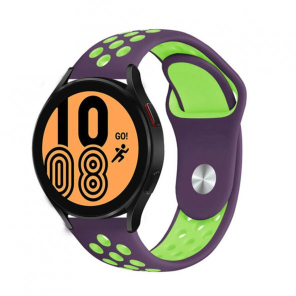 Huawei Watch 3 / Watch 3 Pro 22mm Delikli Silikon Kordon Spor Nike Tasarım Yumuşak Bileklik