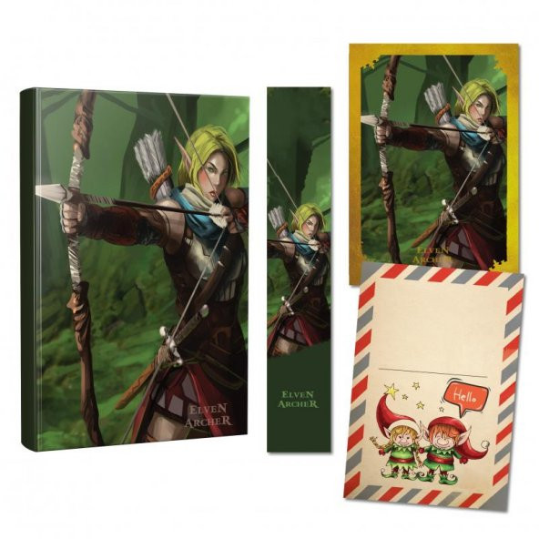 Halk Kitabevi Elven Archer Defter Seti