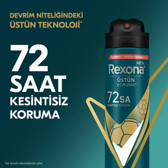 Rexona Men Erkek Sprey Deodorant Champions 72 Saat Kesintisiz Üstün Koruma 150 ml - 2