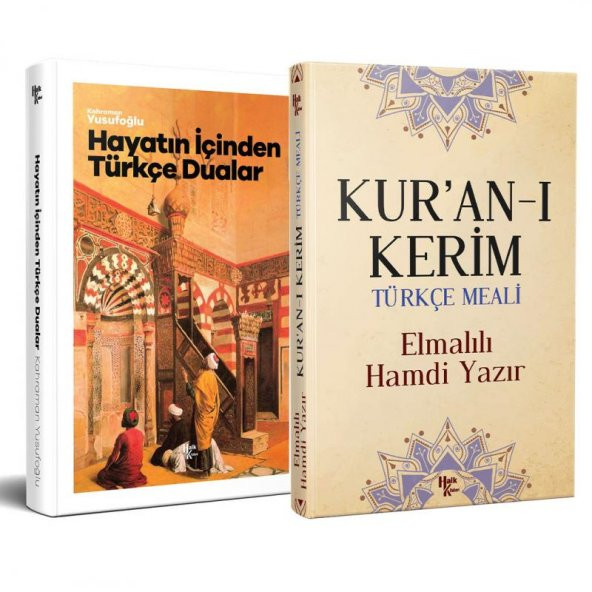 Halk Kitabevi Ramazana Özel 2 Kitap Bir Arada