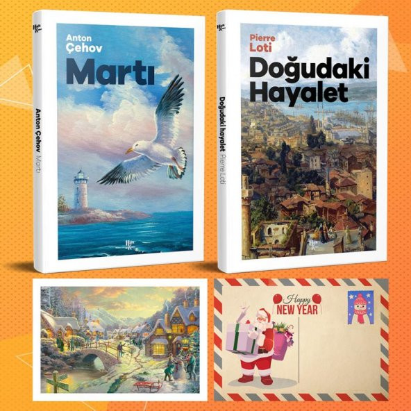 Halk Kitabevi Dünya Klasikleri İkili Set - Martı - Doğudaki Hayalet ve Kartpostal