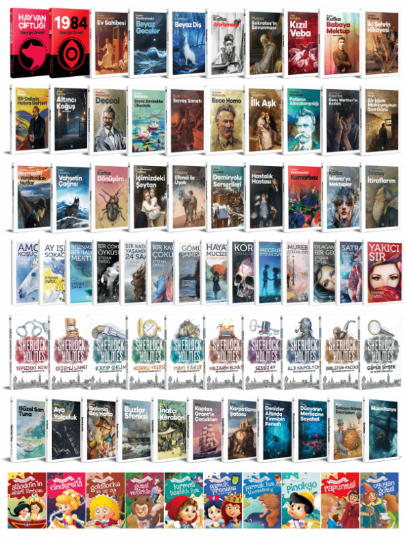Halk Kitabevi Büyük Dünya Klasikleri - 75 Klasik ve Resimli
Masallar