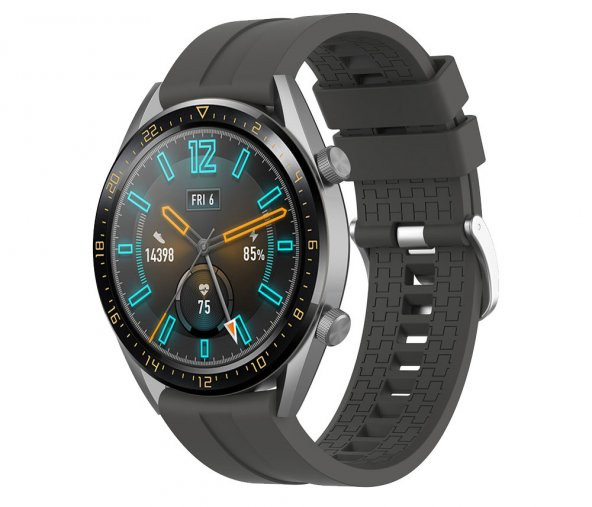Honor Magic Watch 2 42 mm Uyumlu Silikon Kordon Spor Tasarım Suya Dayanıklı Premium Bileklik