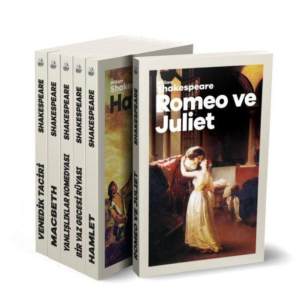 Halk Kitabevi Çok Sevilen Shakespeare Eserleri Seti - 6 Kitap
