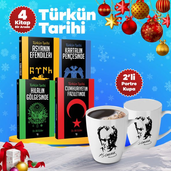 Halk Kitabevi Yılbaşı Türkün Tarihi İkili Portre Kupa