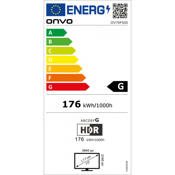 Onvo OV70F500 4K Ultra HD 70" 178 Ekran Uydu Alıcılı webOS Smart LED TV - 2