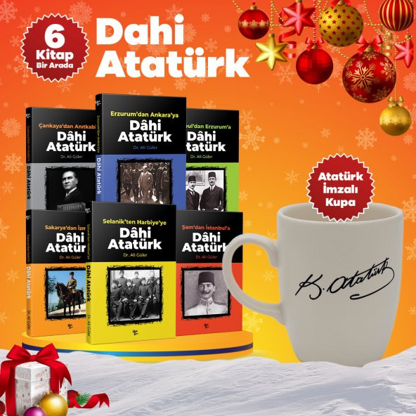 Halk Kitabevi Yılbaşı Dahi Atatürk İmza Kupa