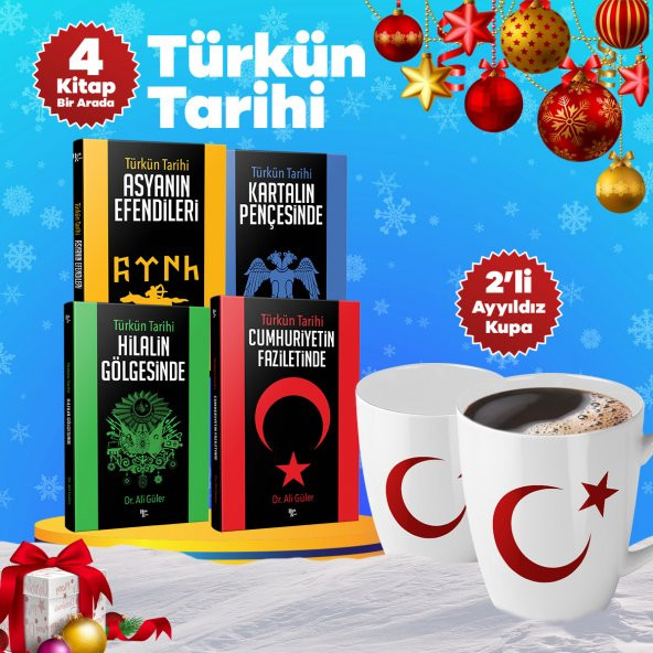 Halk Kitabevi Yılbaşı Türkün Tarihi İkili Ayyıldız Kupa