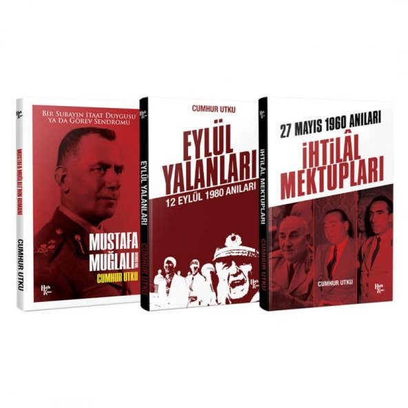 Halk Kitabevi Cumhur Utku 3 kitap Bir Arada