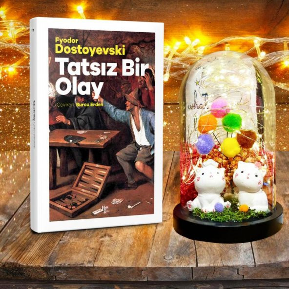 Halk Kitabevi Dost Kediler Teraryum Hediye Seti - Dünya Klasiği Tatsız Bir Olay